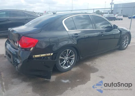 2011 Infiniti G37 Journey из США, поврежденный, VIN JN1CV6AP2BM302627